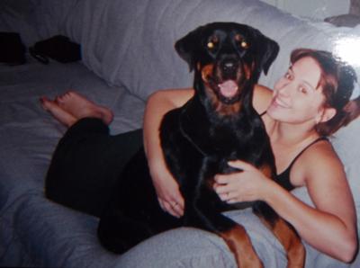 Me and Sydney...the college years